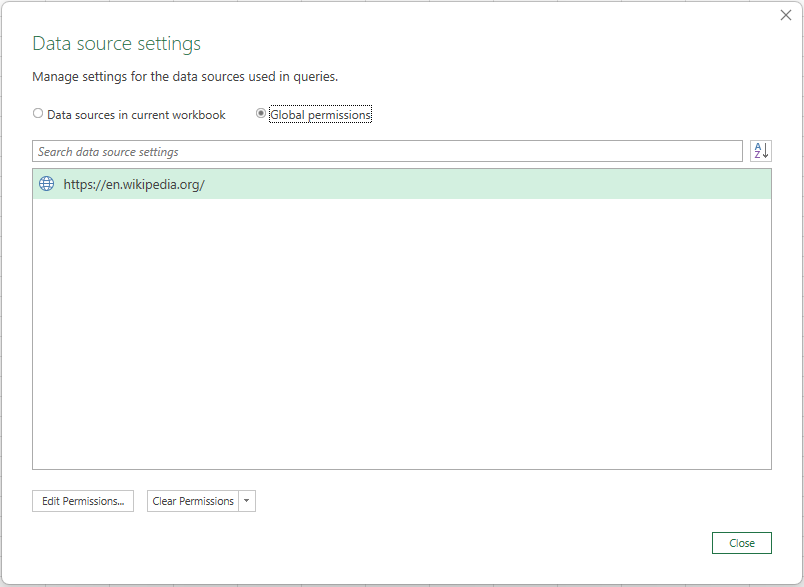 Import Functions DS Settings