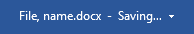 A filename containing special characters before automatic renaming by Microsoft 365