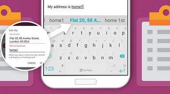 Screenshot of the shortcut in Clipboard.